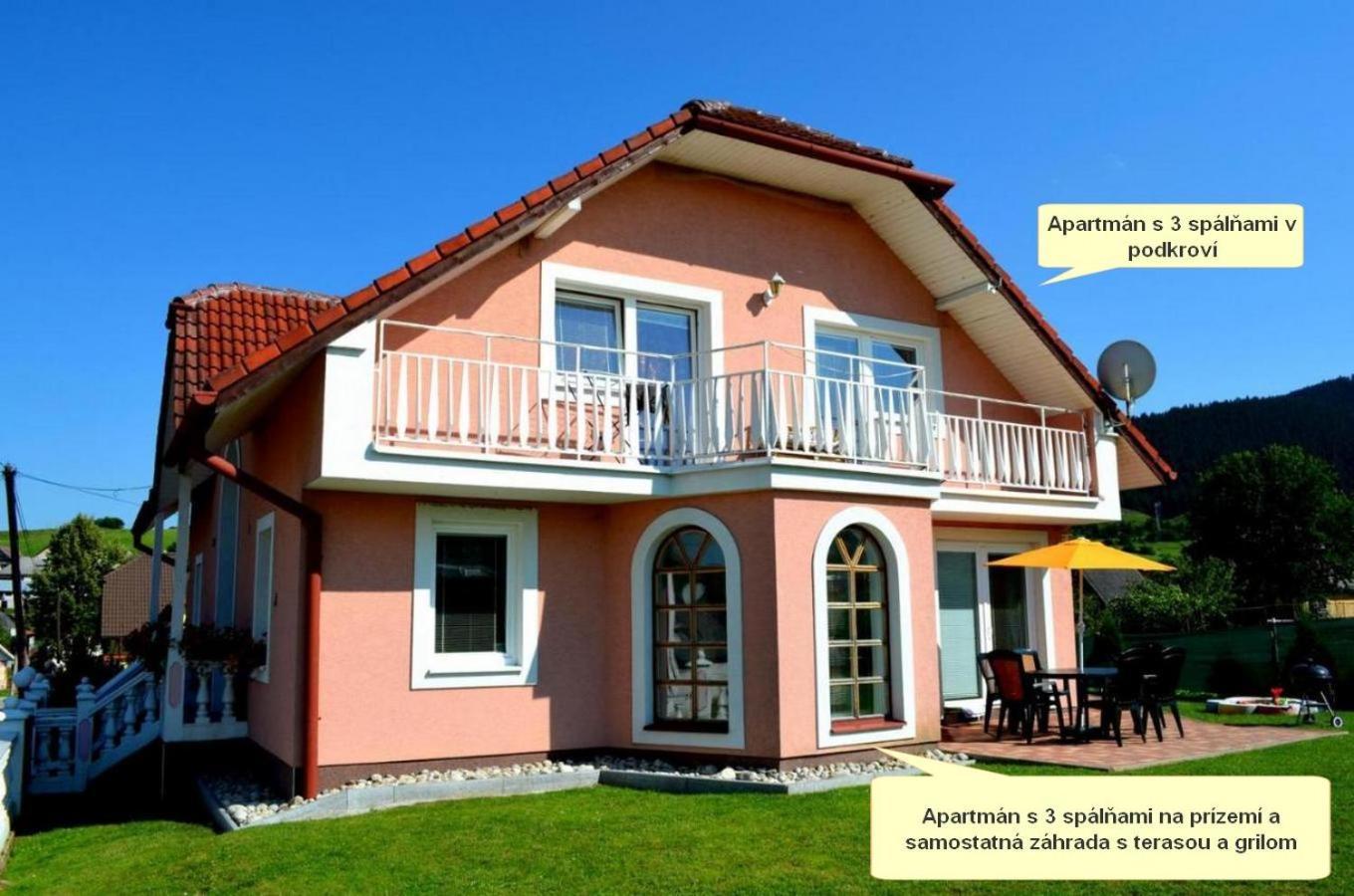 Apartmany Riviera A Chalupa Riviera Liptov, Bešeňová エクステリア 写真